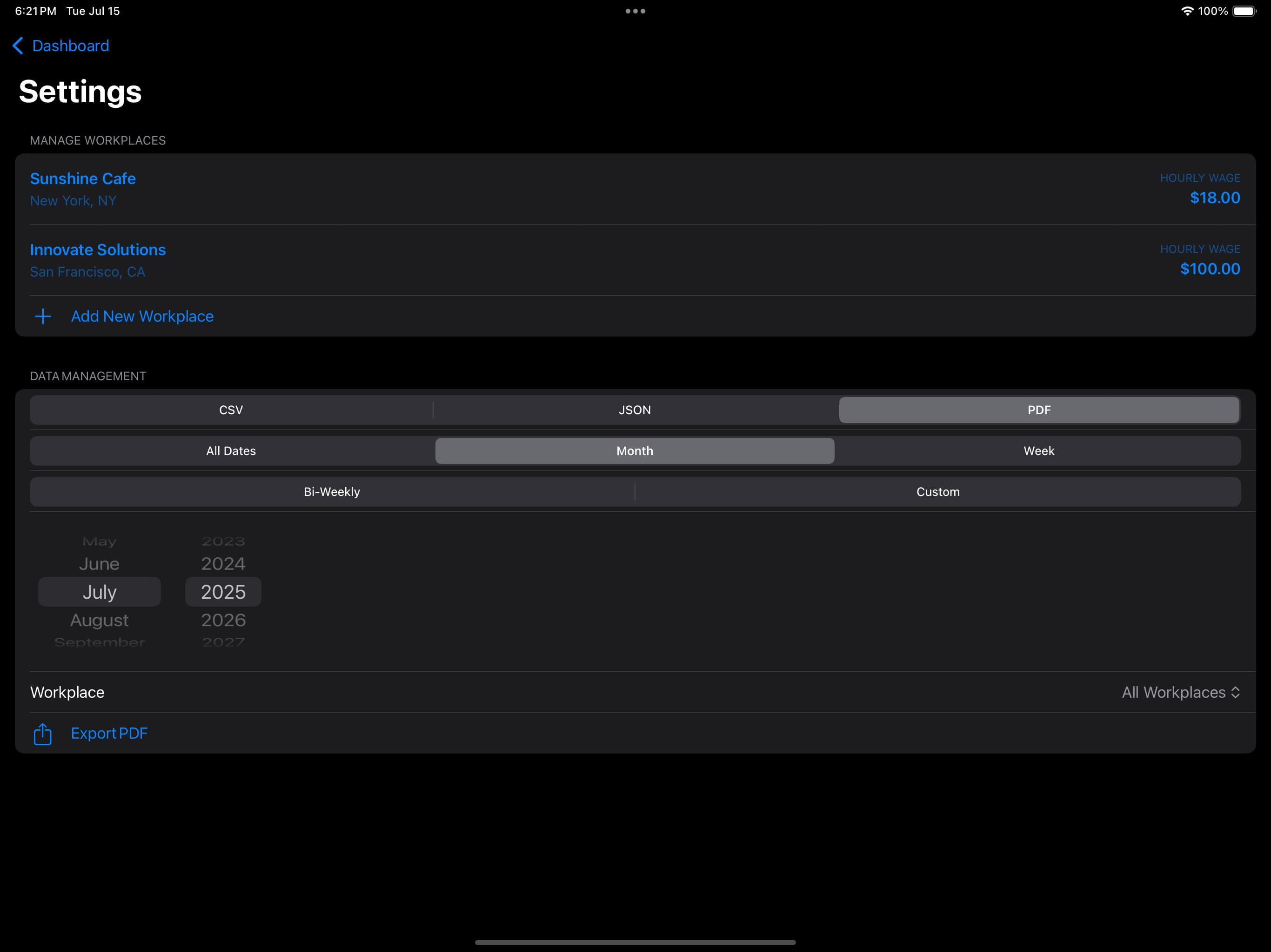 Clock Out — Time & Earnings Tracker screenshot 2
