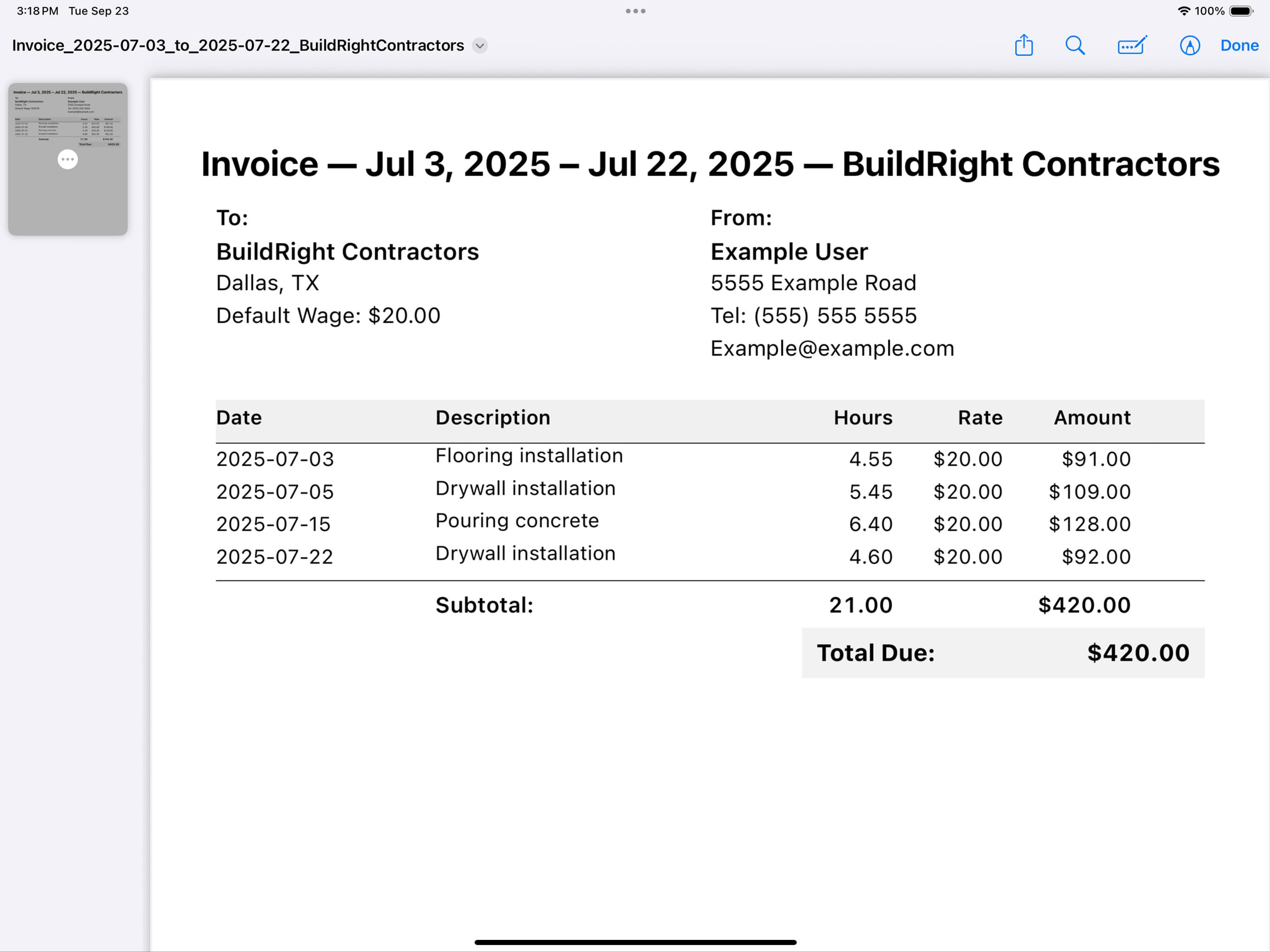 Clock Out — Time & Earnings Tracker screenshot 6